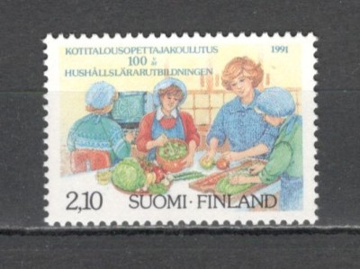 Finlanda.1991 100 ani formarea lucratorilor casnici DF.112 foto