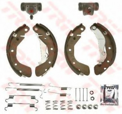 Set saboti frana CHEVROLET AVEO Hatchback (T250, T255) (2007 - 2016) TRW BK2613 foto