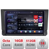 Navigatie Seat Ibiza 2017- Edotec Kit-IBZ 8 core QLED 2K 16+512 360 Android Waze USB Navigatie Internet Youtube Radio CarStore Technology