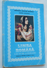 Manual Limba Romana Lecturi Literare clasa a VIII-a 1998 foto