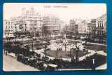 Cumpara ieftin Carte postala Anglia 1918 Londra Piata Leicester ,arhitectura, Circulata, Fotografie