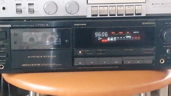 Deck pioneer CT S310