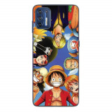 Husa compatibila cu Motorola Moto G9 Plus Silicon Gel Tpu Model One Piece Crew