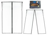 Plasa de tantari magnetica pentru usa, dimensiune 160 x 230 cm