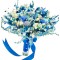 Buchet personalizabil din flori naturale uscate (Bleau Ivory)