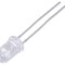 LED Albastru 5mm 3200-5500mcd Convex