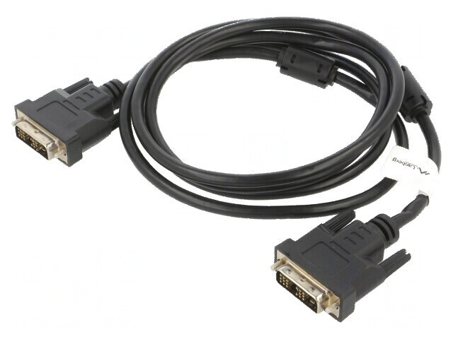 Cablu DVI-D single link 1,8m mufă ambele părţi