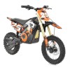 Motocicleta Electrica Off Road Accu , Cadru Metalic, 1000W, 36V/12Ah, Hecht 59100 Orange