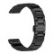 Curea ceramica, compatibila Samsung Galaxy Watch 5, 40mm, telescoape QR, Ceramic Noir