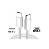 Cumpara ieftin Cablu de Incarcare si Transfer Date Usb C - Usb C Alb 1M