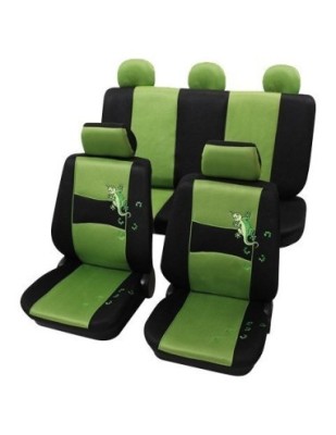 Set Huse Scaun Universale Gecko Petex Verde foto