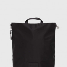 Marc O'Polo rucsac femei, culoarea negru, mare, neted