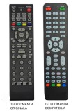 Telecomanda inlocuitoare compatibila TV Edelstein GutSchneid HYUNDAI Horizon 19HYL80A cod ER 9464 (464), Oem