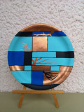 Mondrian decorative plate