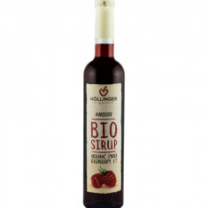 Sirop bio de zmeura, 500ml Hollinger