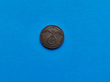 1 Pfennig 1939 lit. F -Germania-stare buna-patina-, Europa