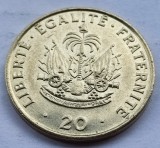 380. Moneda Haiti 20 Centimes 1991