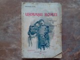 URMASII ROMEI - NUVELE SI SCHITE de GEORGE CAIR , desenuri de COSTIN PETRESCU si N. MANTU , CLISEE de E. MARVAN , 1916 (Dedicație)