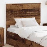 vidaXL Tăblie cap cu headboard Lemn Vechi 100 cm Lemn compozit 887800