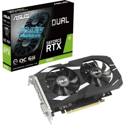 Placa Video ASUS DUAL GEFORCE RTX 3050 OC 6GB GDDR6 foto