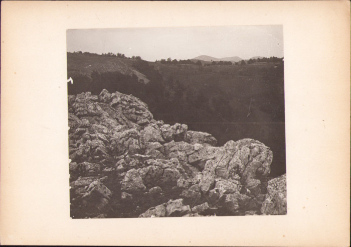 HST G50N Șipot l&acirc;ngă Bozovici, fotografie de Emmanuel de Martonne, 1921