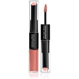 L&rsquo;Or&eacute;al Paris Infallible ruj rezistent si luciu de buze. 2 in 1 culoare 312 Incessant Russet 5 ml
