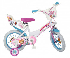 Bicicleta 14 Paw Patrol Fete foto