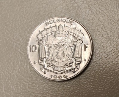 Belgia - 10 franci / francs (1969) monedă s061 foto