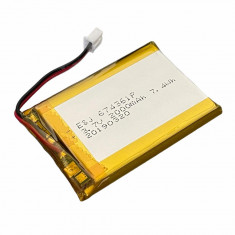 Acumulator 6.7x44x63mm, 3.7V, 2000mAh, Li-Po, MIKROELEKTRONIKA, T113608