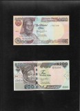Set Nigeria 100 + 200 naira, Africa