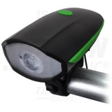 Lanterna LED pentru bicicleta cu acumulator BLCA3W 3W, 6000K, 1200mAh Li-Ion, 250lm, IP64