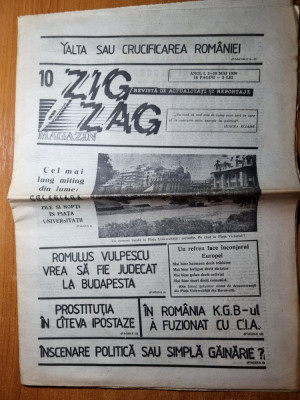 zig zag 3-10 mai 1990 foto