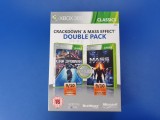 Crackdown &amp; Mass Effect Double Pack - jocuri XBOX 360, Actiune, Single player, 16+, Microsoft