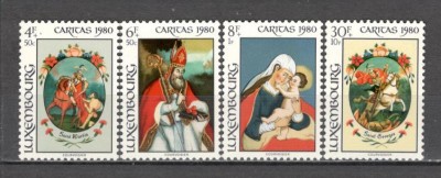 Luxemburg.1980 CARITAS-Vitralii ML.158 foto