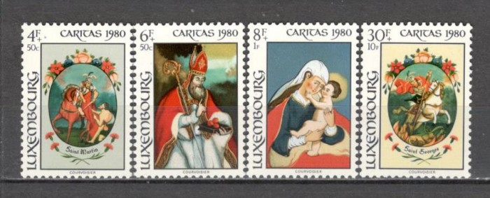 Luxemburg.1980 CARITAS-Vitralii ML.158