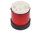 Semnalizator LED Roșu 24V IP65 &Oslash;70mm