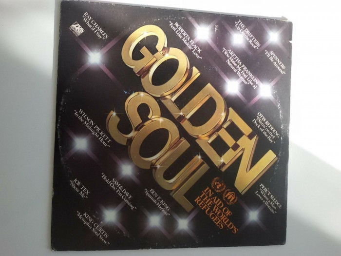 Golden Soul (1977, Atlantic), disc vinil compilatie COMANDA MIN 100 LEI