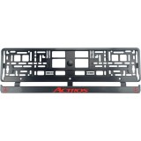 Set 2 bucati, suport numar inmatriculare Carbon, Mercedes Actros III