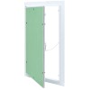vidaXL Panou Acces Aluminiu Gips-carton Alb 45.5x30.5 cm, Deschidere Vizitare Instalatii, Cadru Metalic, Montaj Facil