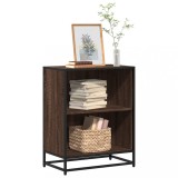 VidaXL Bibliotecă, stejar maro, 60x35x76 cm, lemn prelucrat