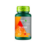 Vitamina D-5000, 60 capsule, Adams, Adams Vision