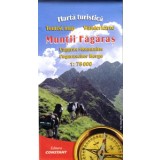 Fogarascher Berge / Muntii Fagaras - Wanderkarte / Harta turistica 1 : 75 000