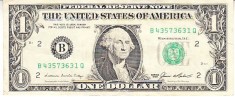 B11 - Bancnota foarte veche - America USA - 1 dolar - 1985