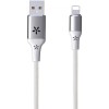 Cablu Date si Incarcare USB la Lightning Remax Luminous Series RC-133i LED, 2.1A, 1 m, Alb