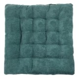 Pernă decorativă pătrată pentru scaun, verde, 38x38 cm, CMCLASS
