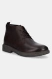 Aldo ghete de piele TORROO culoarea maro, 14174564