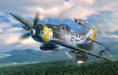 Macheta Avion Revell Focke Wulf Fw190 F-8 04869 foto