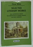 OSCAR WILDE , SELECTED LITERARY WORKS , 2013 , PREZINTA URME DE UZURA