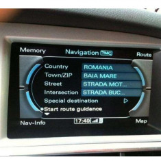 AUDI DVD harti navigatie Audi MMI 2G Audi A4 A5 A6 A8 Q7 GPS AUDI Europa Romania