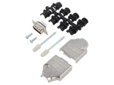 Conector D-Sub 15 pini mufă tată lipire pe cablu
